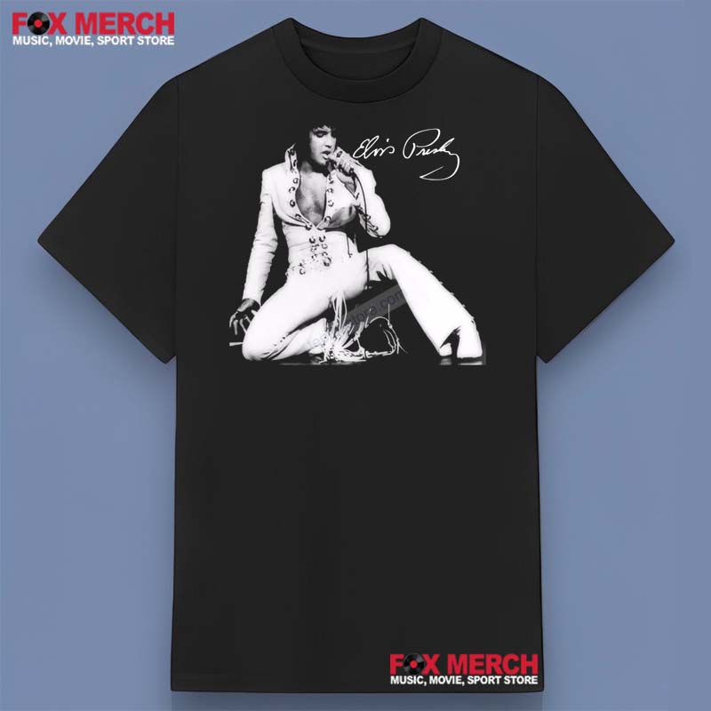 Elvis Presley Signature T-Shirt Gift For Fans