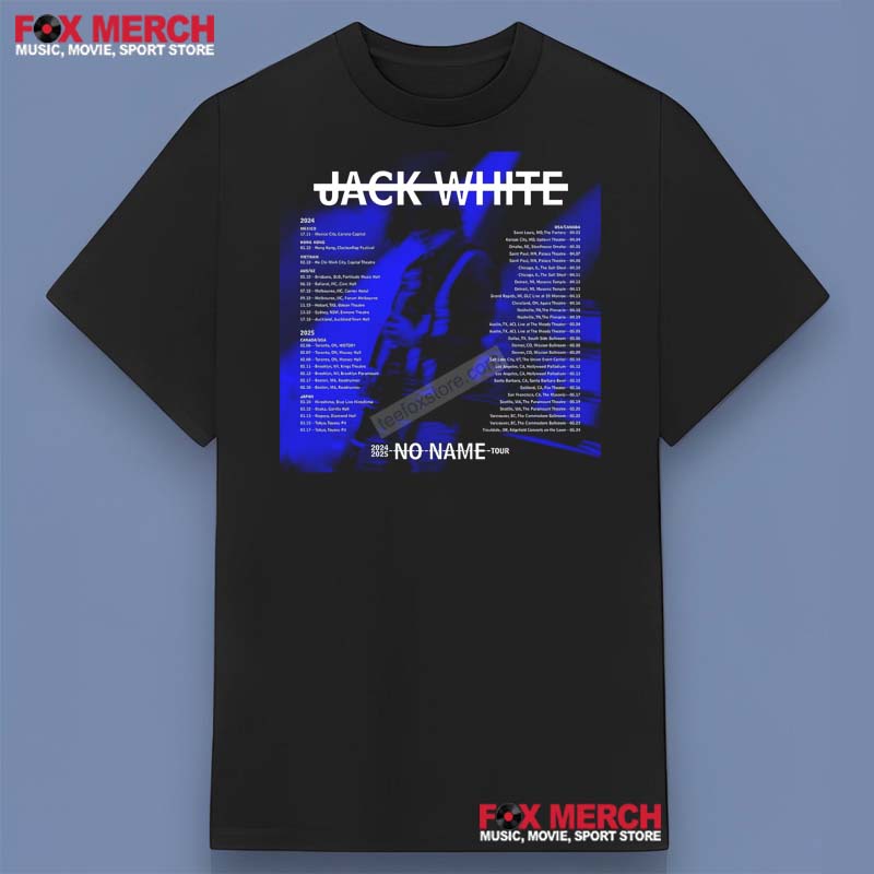 Jack White No Name Tour 2024 Shirt