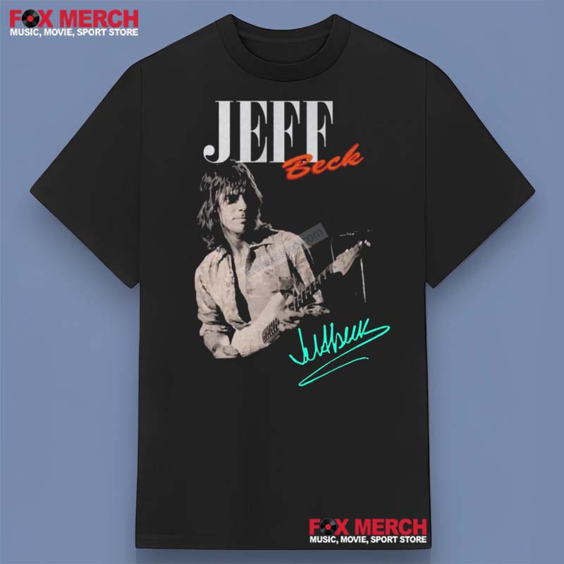 Jeff Beck Signature Guitar Shirt