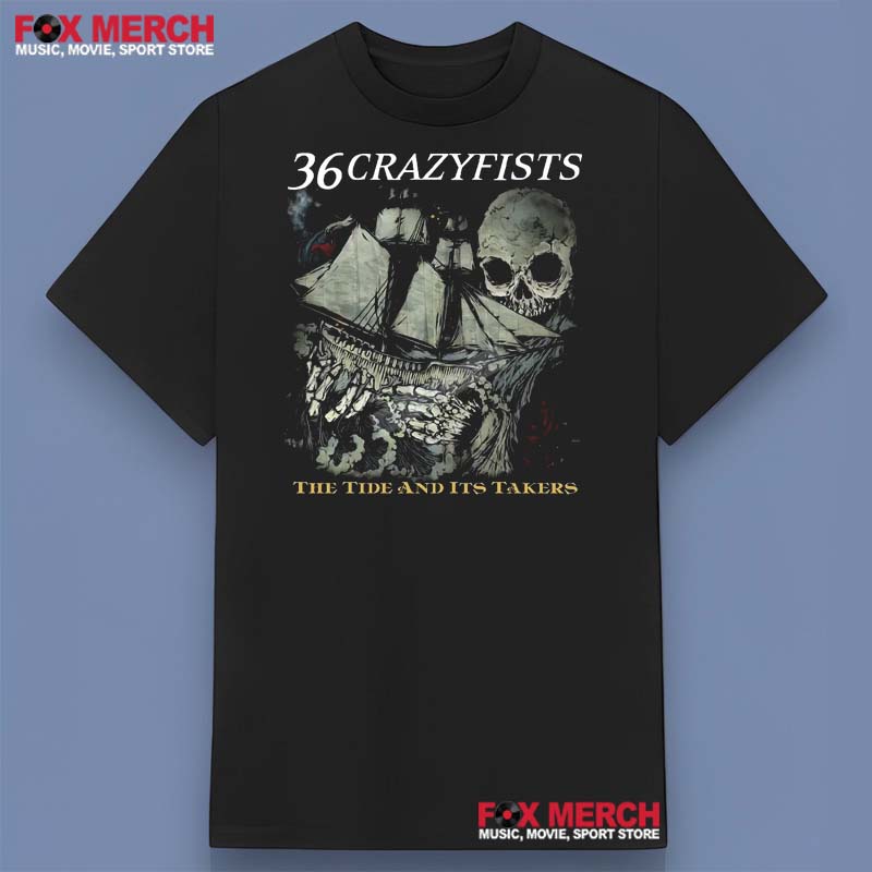 36 Crazyfists The Tide and Its Takers Shirt