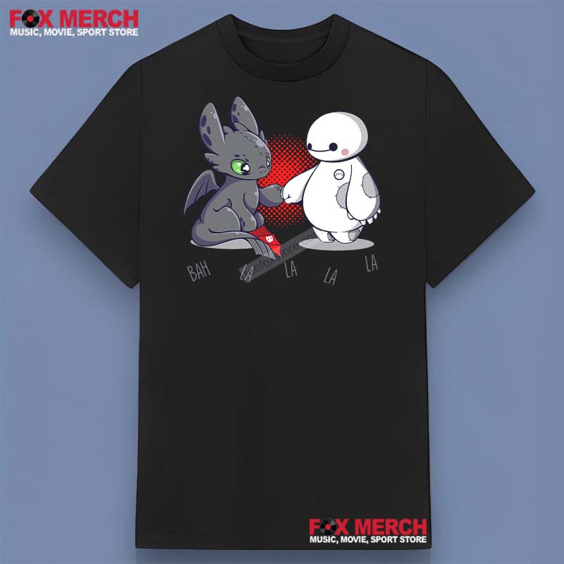 Baymax and Toothless Unisex Shirt