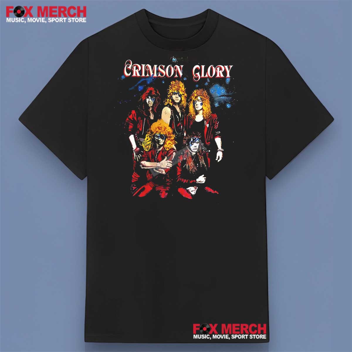 Crimson Glory Tour 89 Euro Shirt