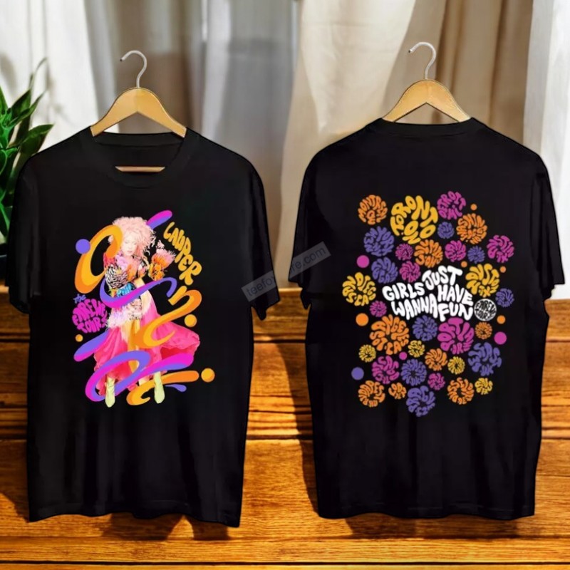 Cyndi Lauper Girls Just Wanna Have Fun Tour 2024 Shirt