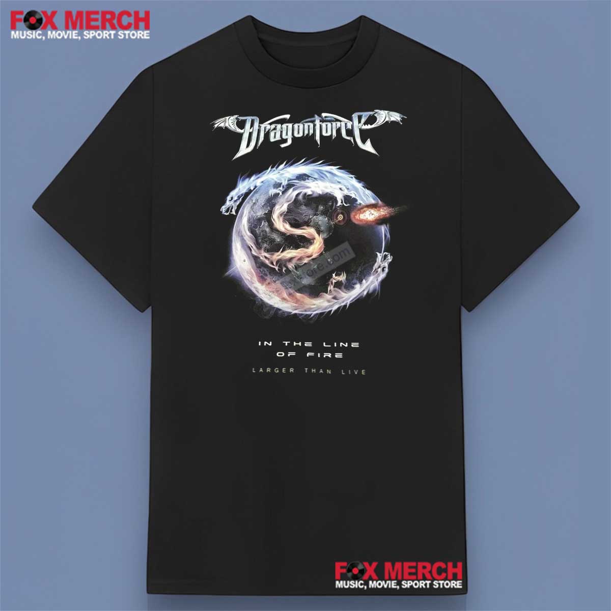 DragonForce In The Line Of Fire Shirt