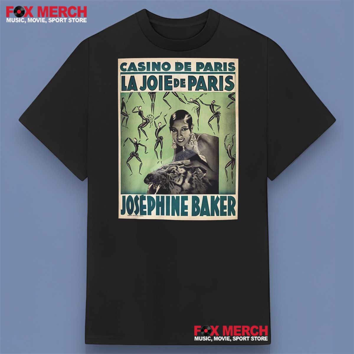 Josephine Baker La Joie de Paris Casino de Paris 1932 Shirt