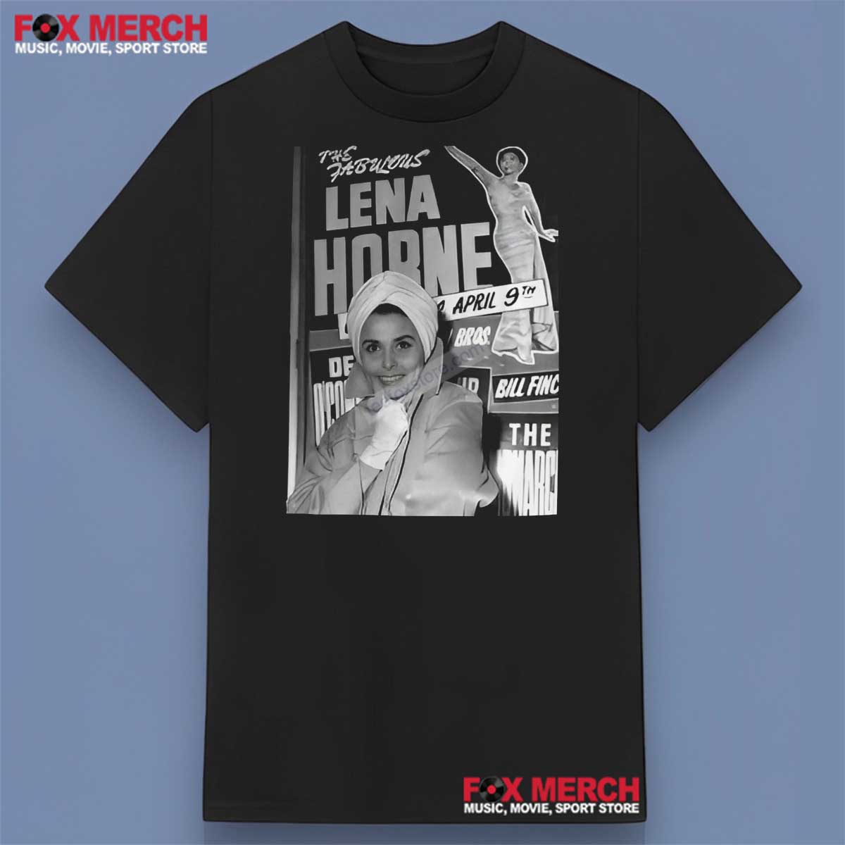Lena Horne Music Singer Retro Shirt