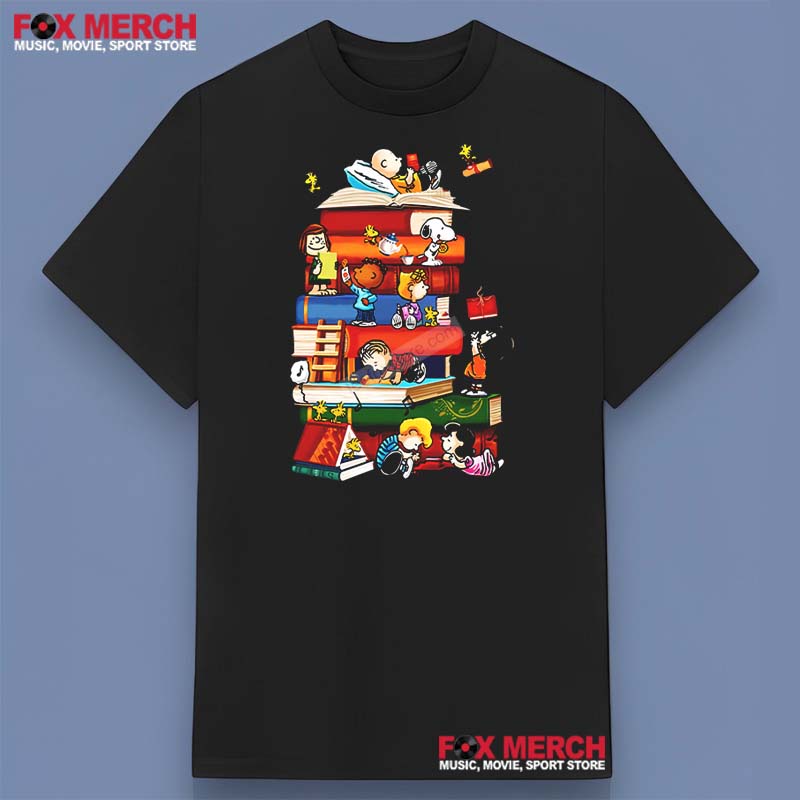 Snoopy and Friends Read Book T-Shirt