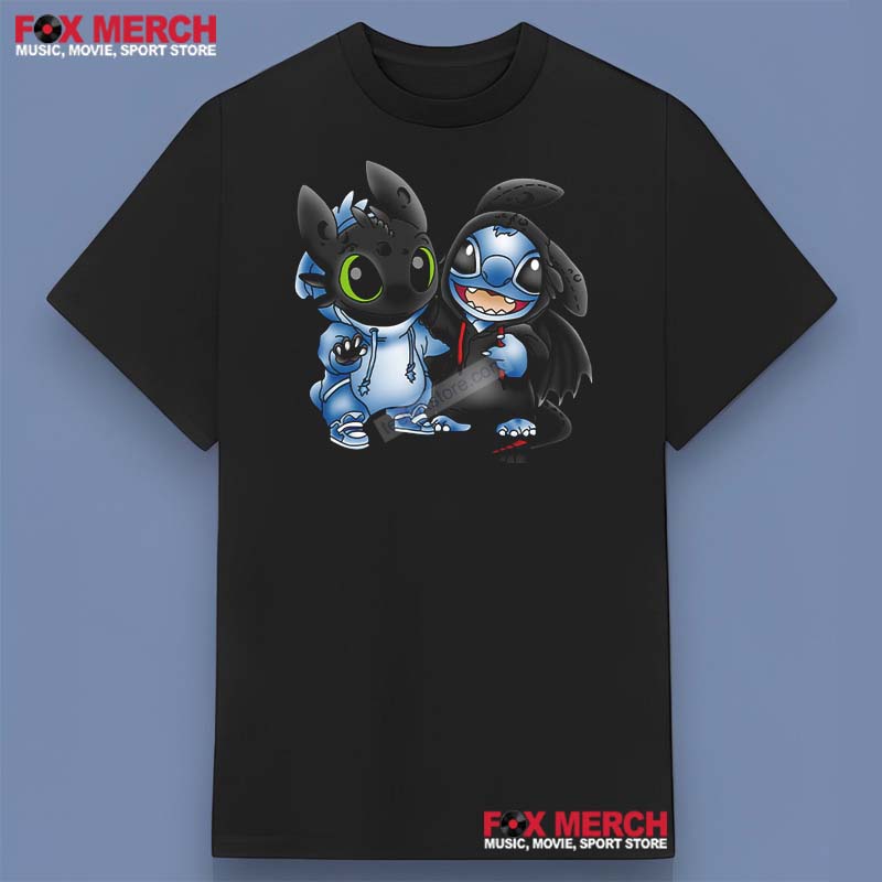 Stitch and Toothless Unisex Shirt