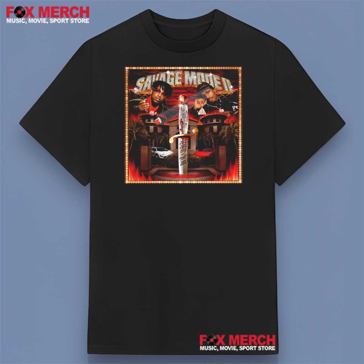 21 Savage and Metro Boomin Savage Mode 2 Album Shirt