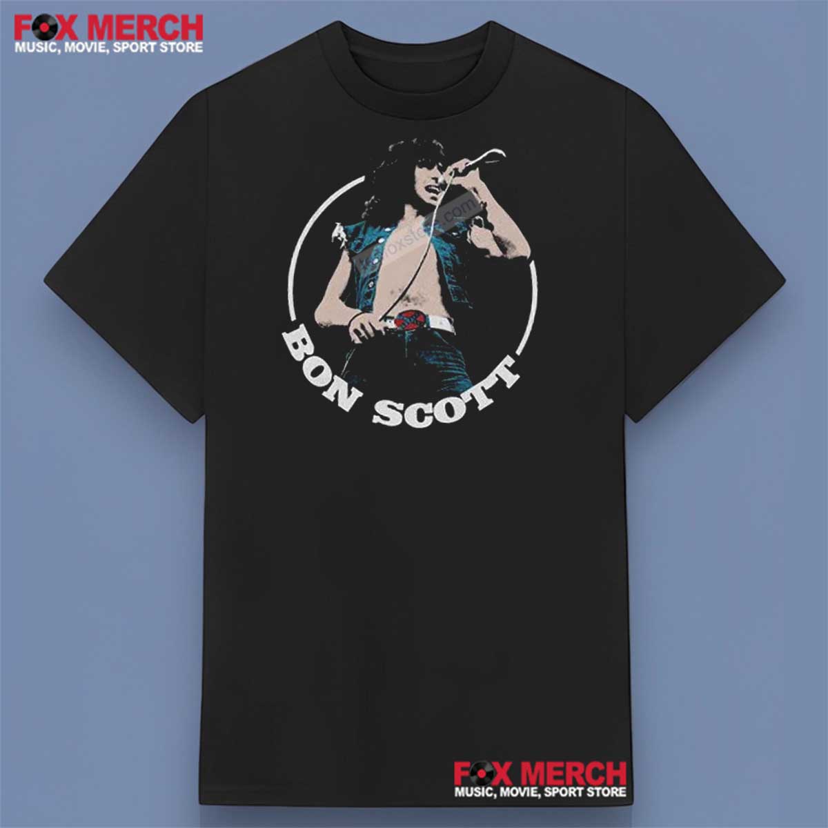 Bon Scott Singer Retro Shirt