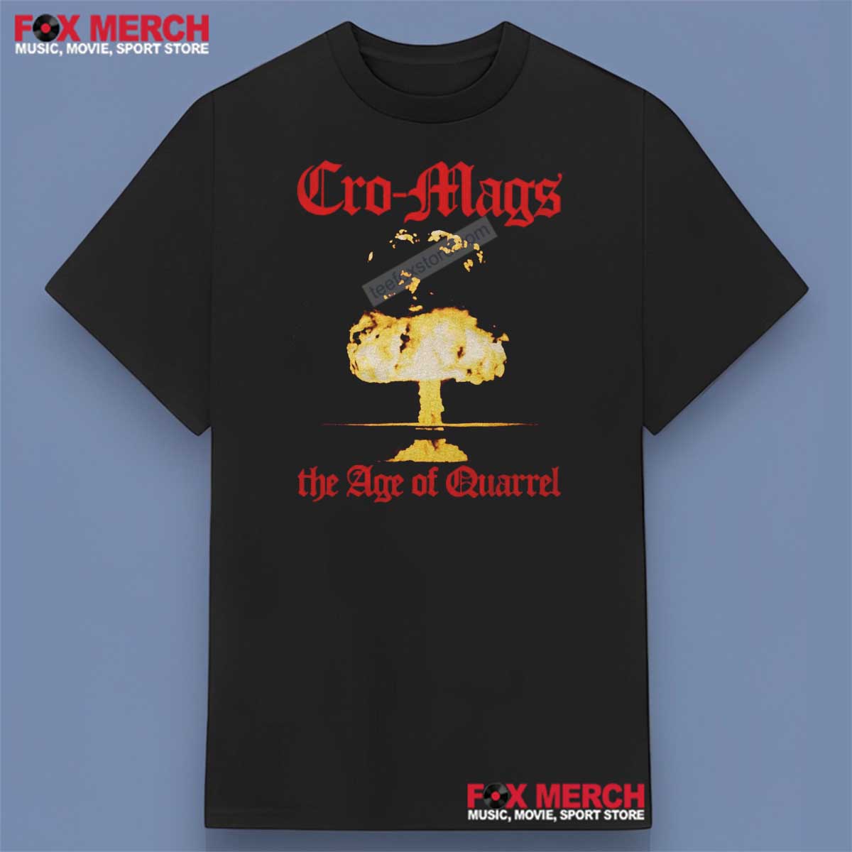 Cro-Mags The Age of Quarrel Album Shirt