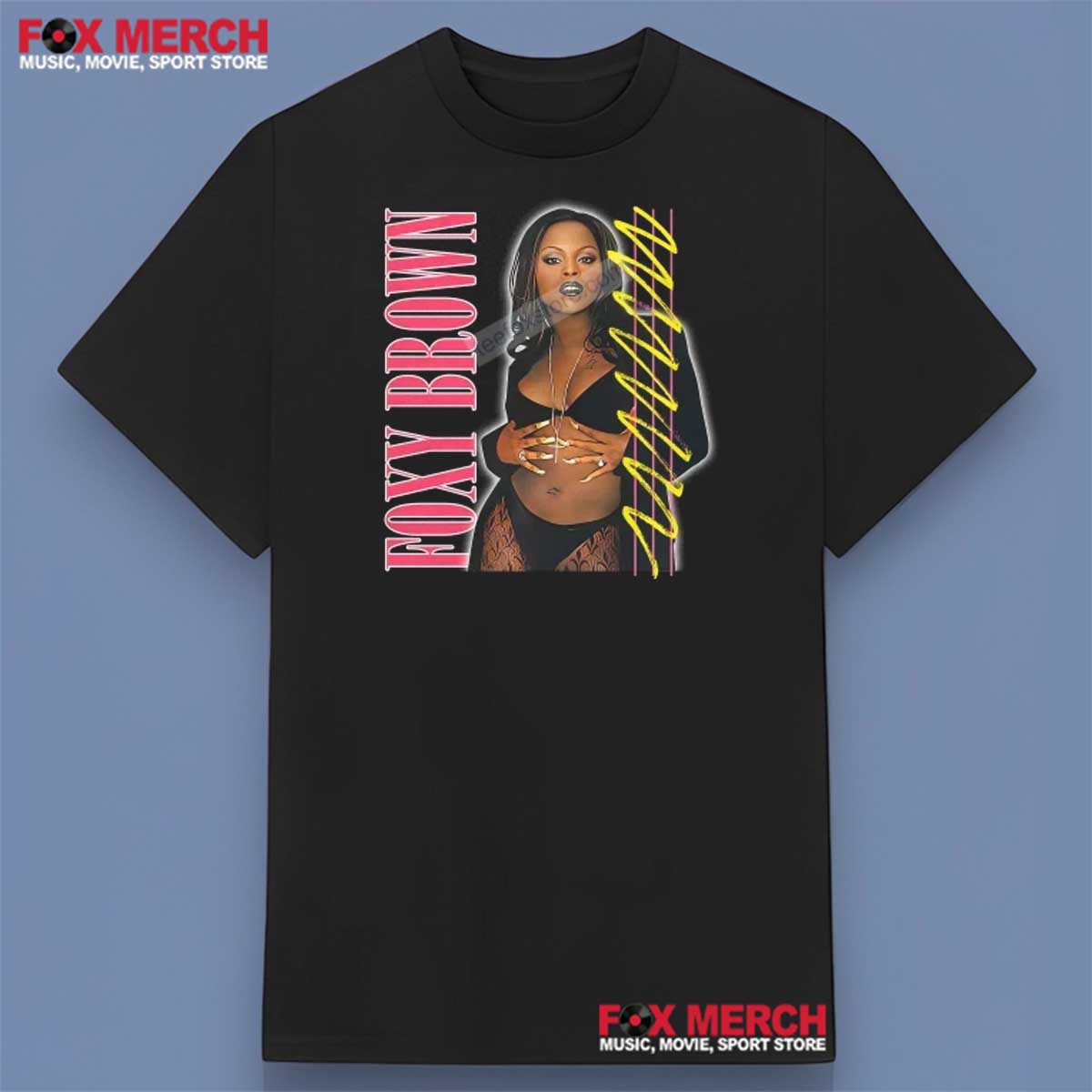 Foxy Brown Singer Black Unisex Shirt