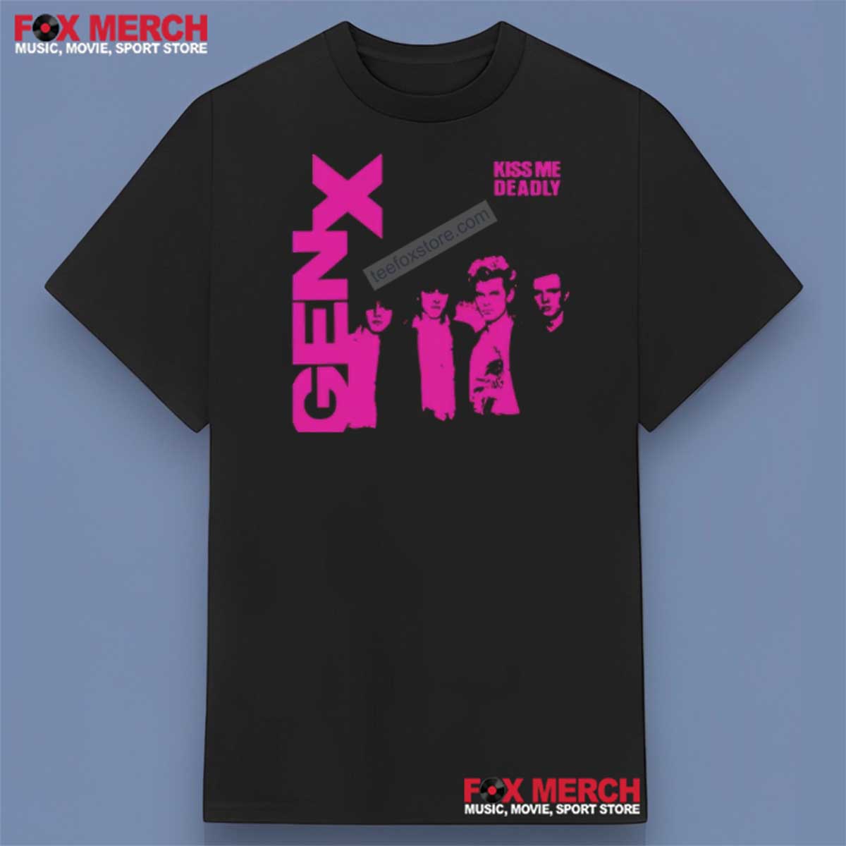 Generation X Band Kiss Me Deadly Shirt