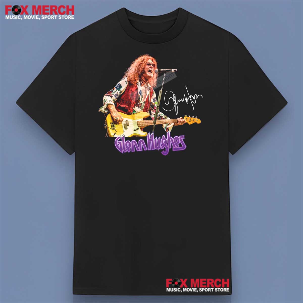 Glenn Hughes Deep Purple Graphic Shirt