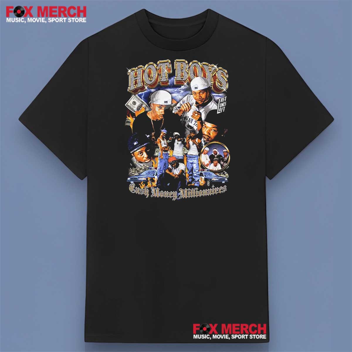 Hot Boys Cash Money Millionaires Graphic T-Shirt