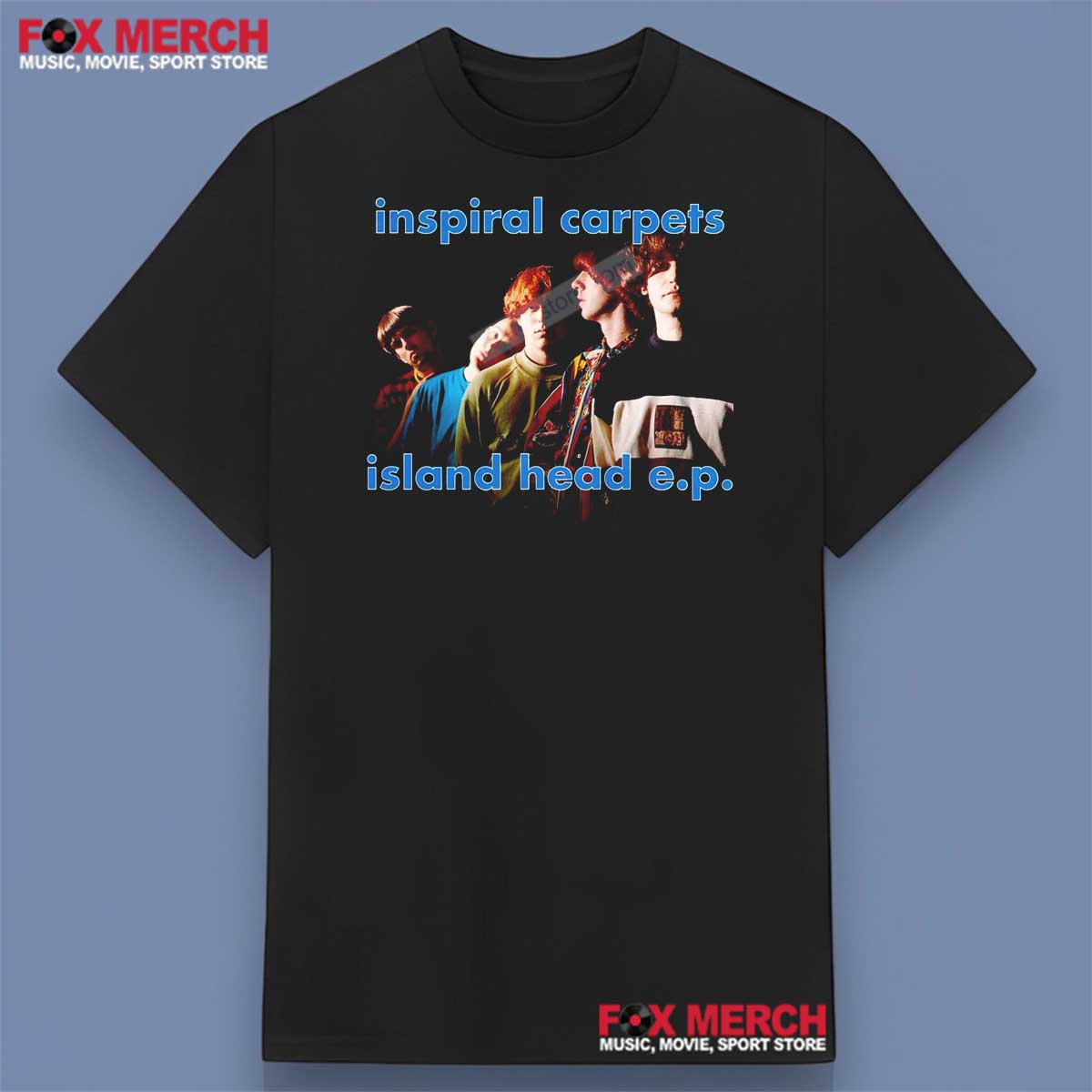 Inspiral Carpets Island Head EP Album Shirt