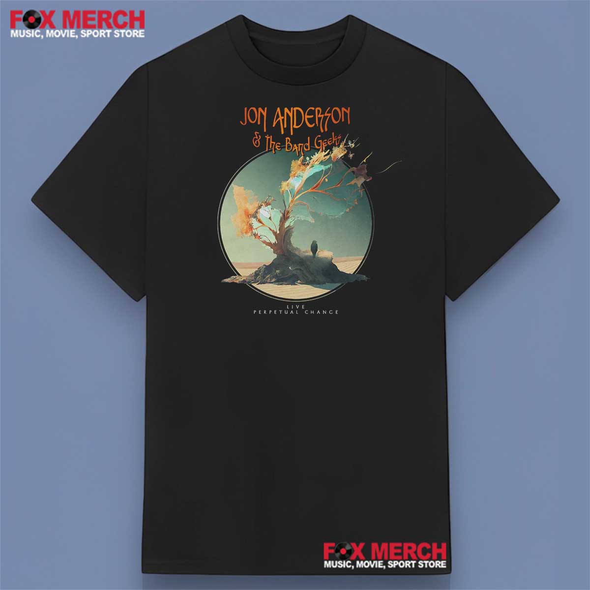 Jon Anderson & The Band Geeks Live Perpetual Change Shirt