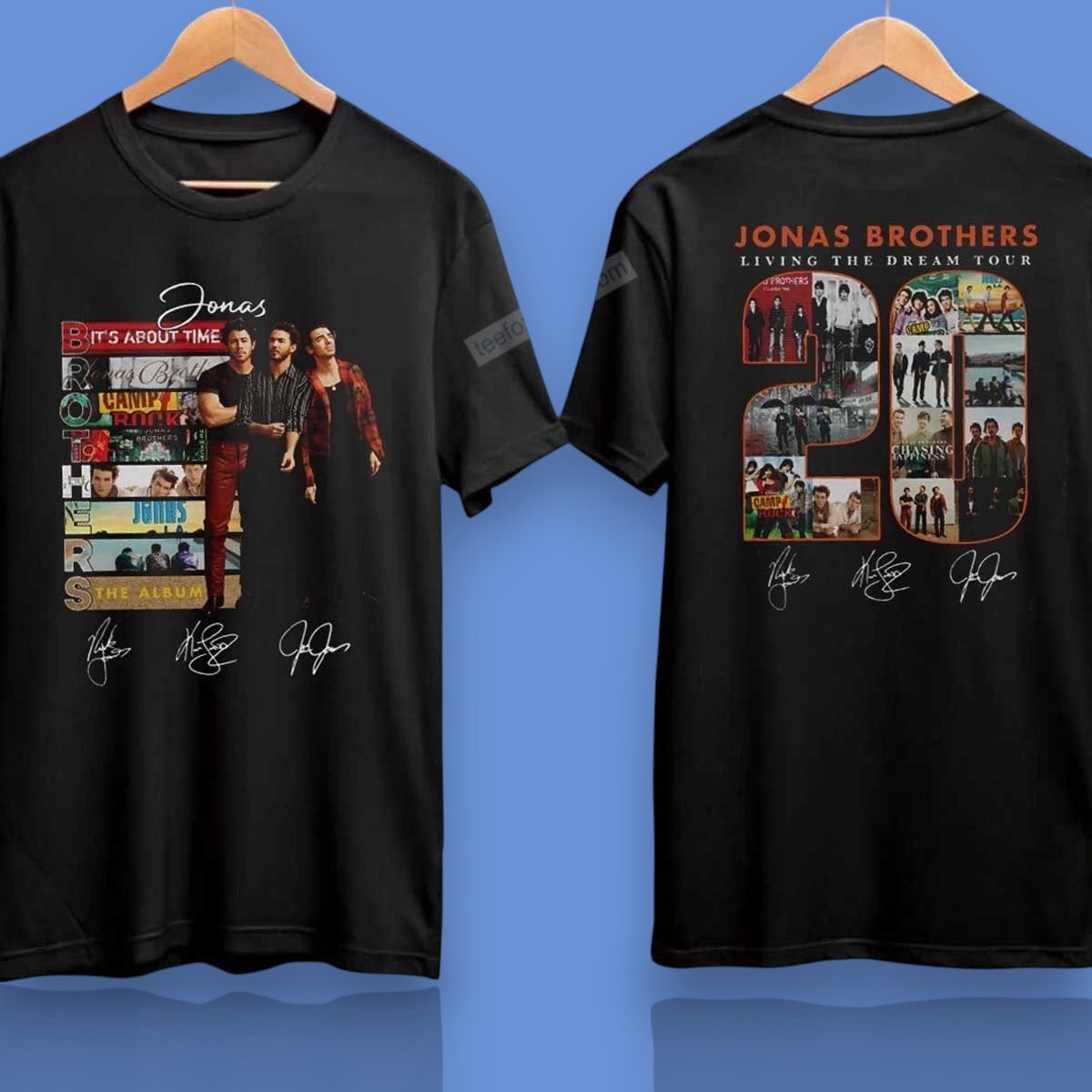 Jonas Brothers x Marshmello 20 Living the Dream Tour 2025 Shirt