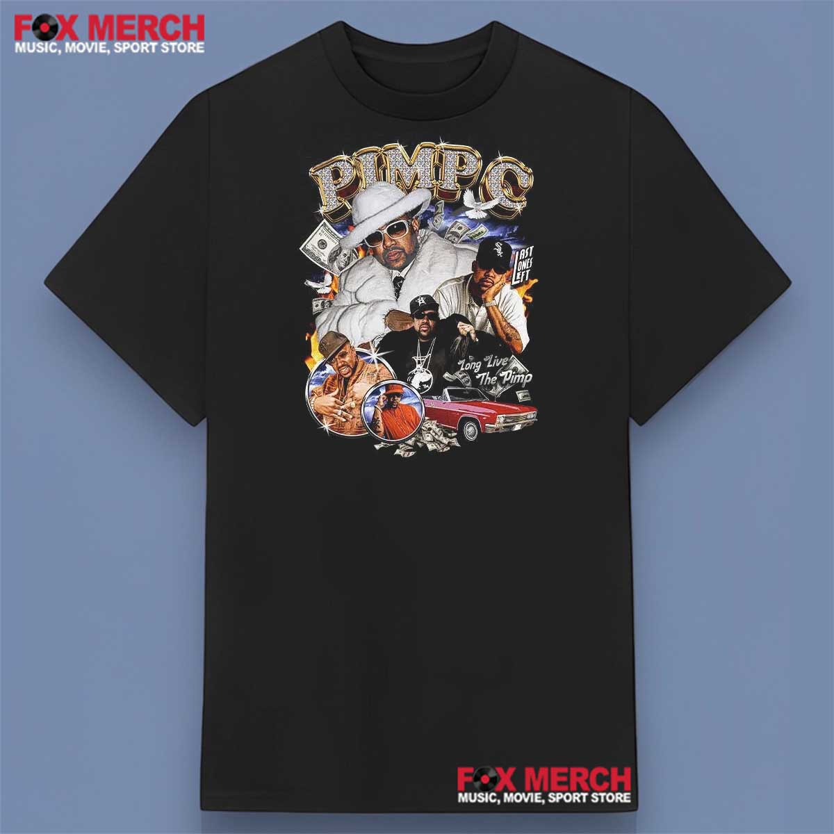 Pimp C Long Live The Pimp Album Shirt