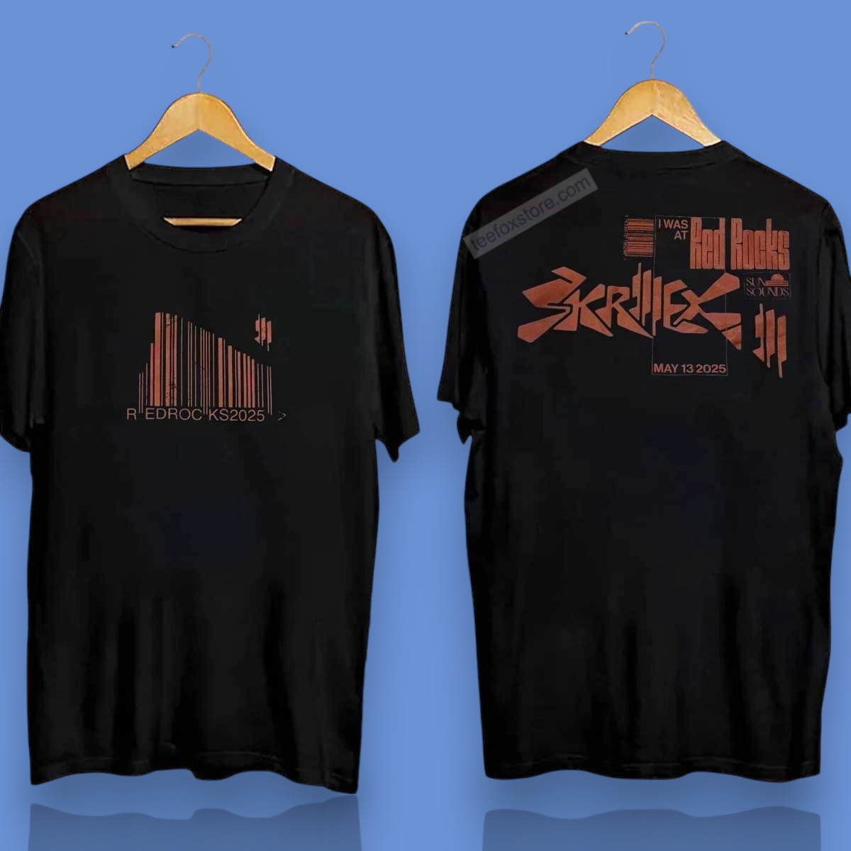 Red Rocks Tour EDM 2025 Shirt