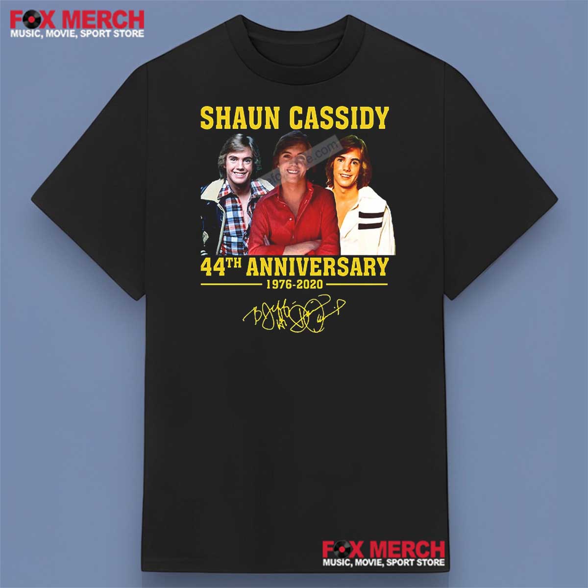 Shaun Cassidy 44th Anniversary Shirt