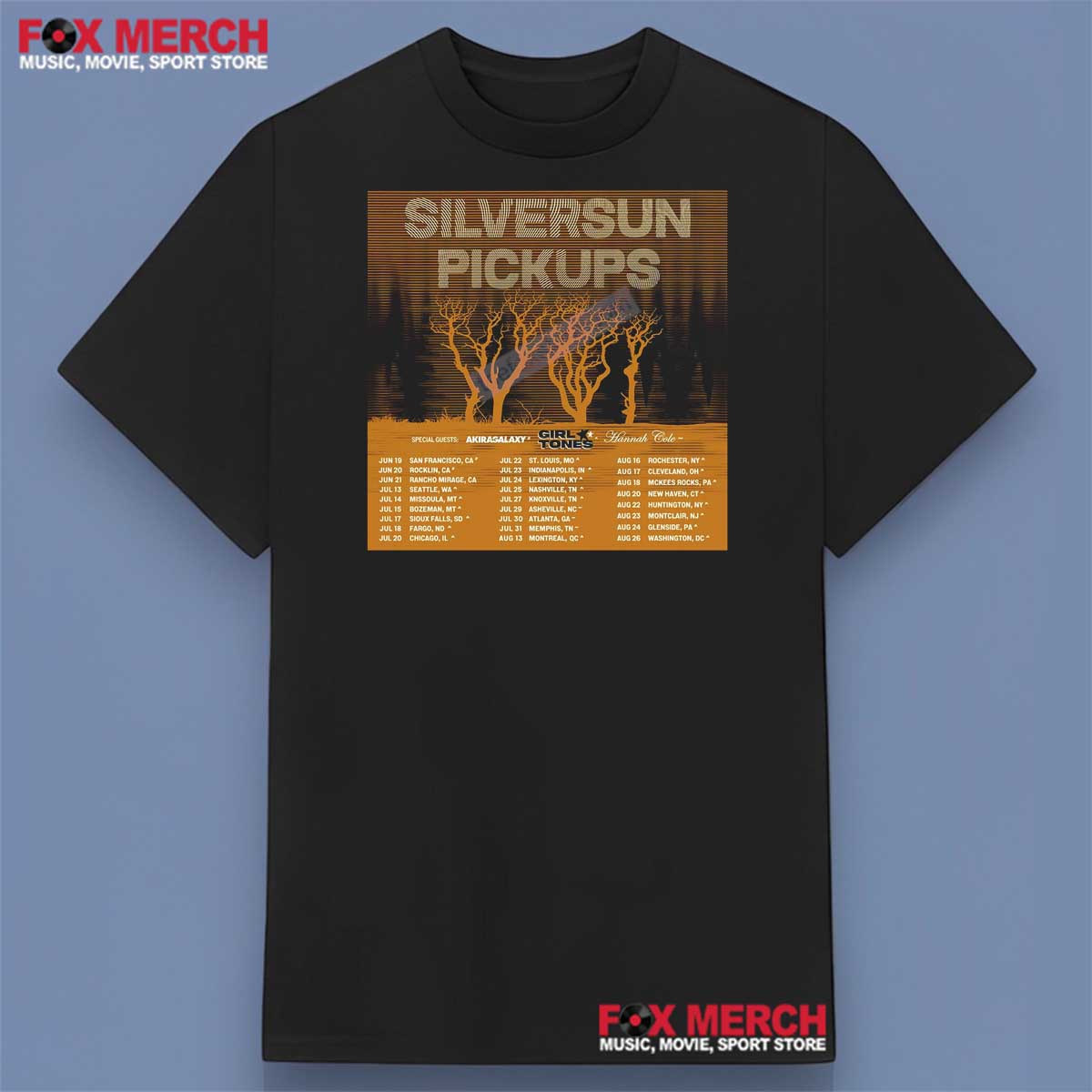 Silversun Pickups Tour 2025 Shirt