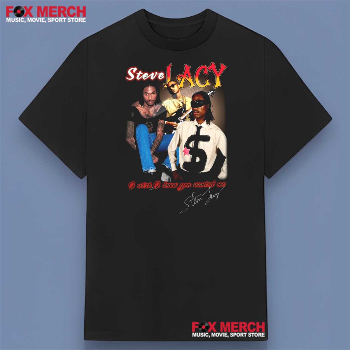 Steve Lacy I Wish I Knew You Wanted Me Shirt