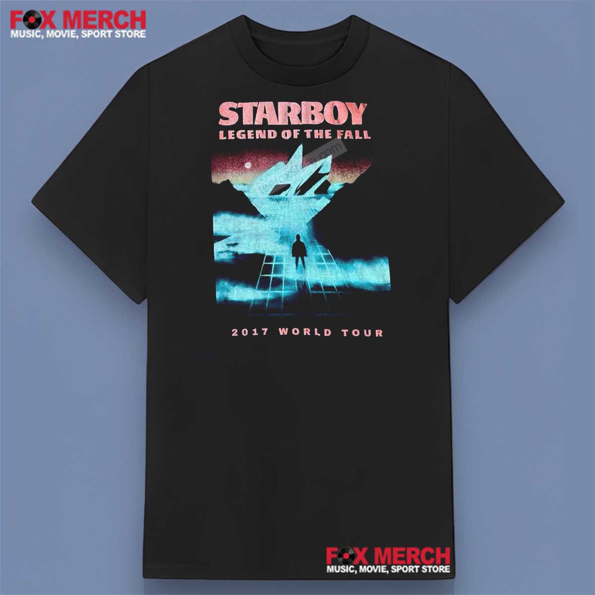 The Weeknd Starboy Legend Of The Fall Tour 2017 Shirt