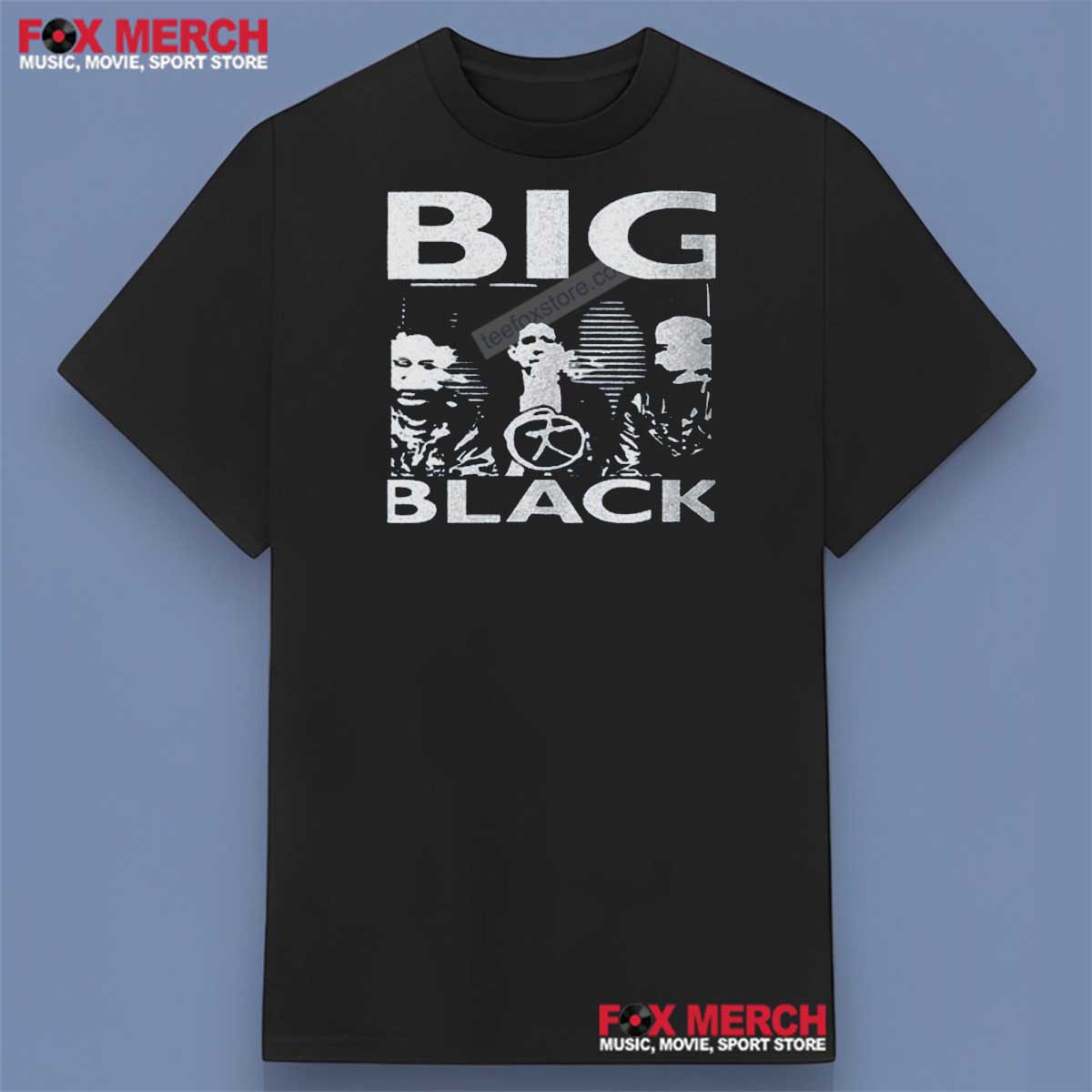 Big Black Band Black Shirt
