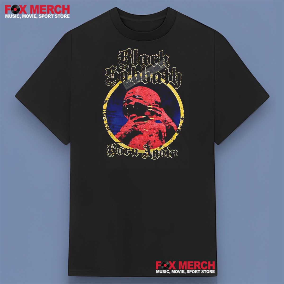 Black Sabbath Born Again Album 1983 Shirt