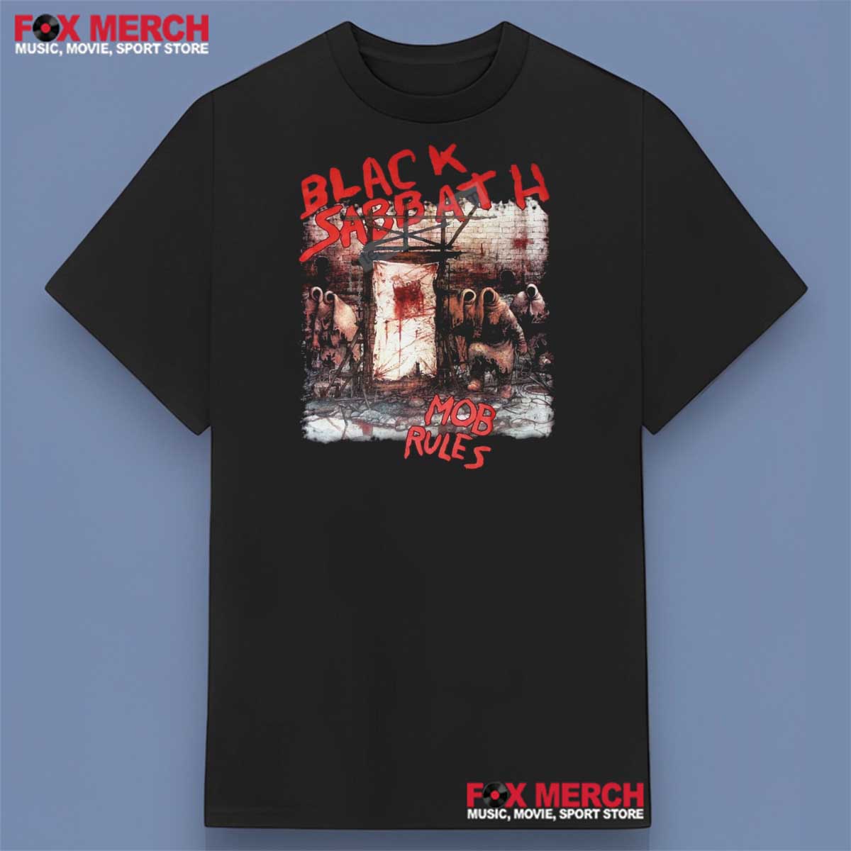 Black Sabbath Mob Rules Album Shirt
