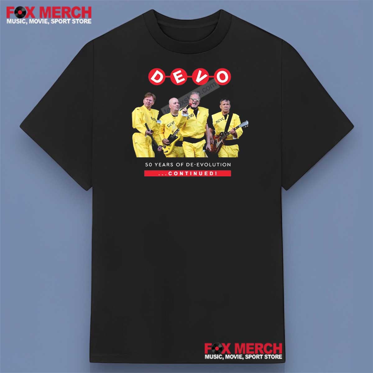 DEVO 50 Years Of De-evolution Shirt