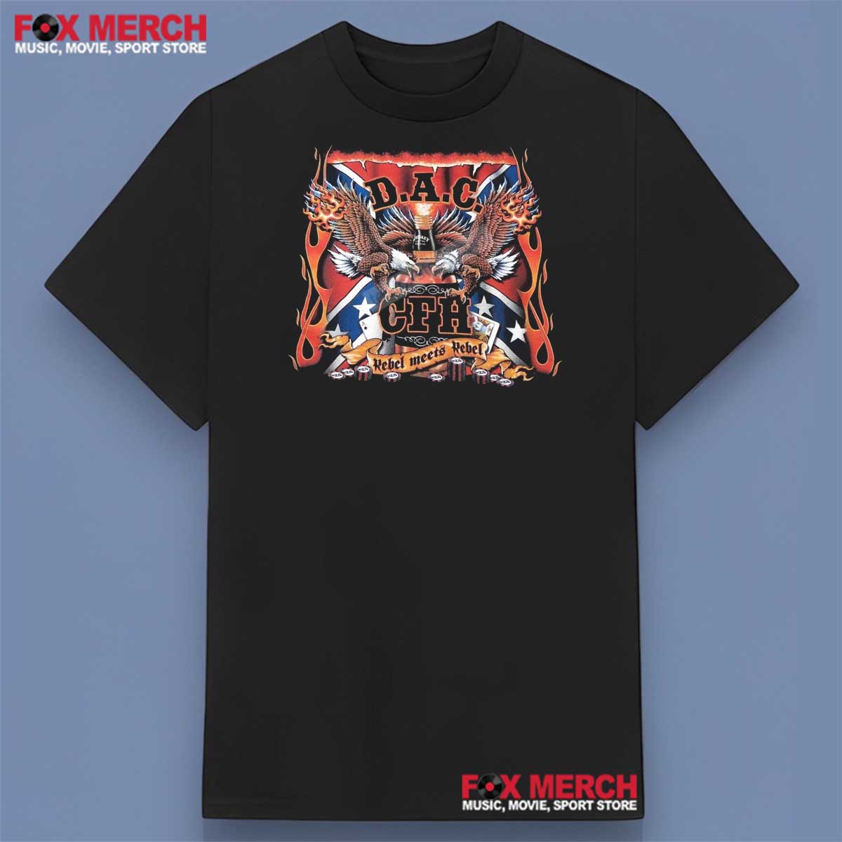 David Allan Coe Rebel Meets Rebel Shirt