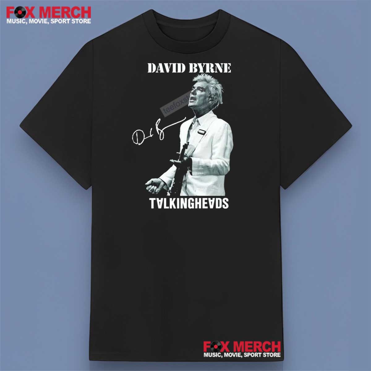 ディビット•バーン　David Byrne Tシャツ Lサイズ 黒 STÜSSY&TALKING HEADSのコラボTシャツ2型が9月8日にリリース