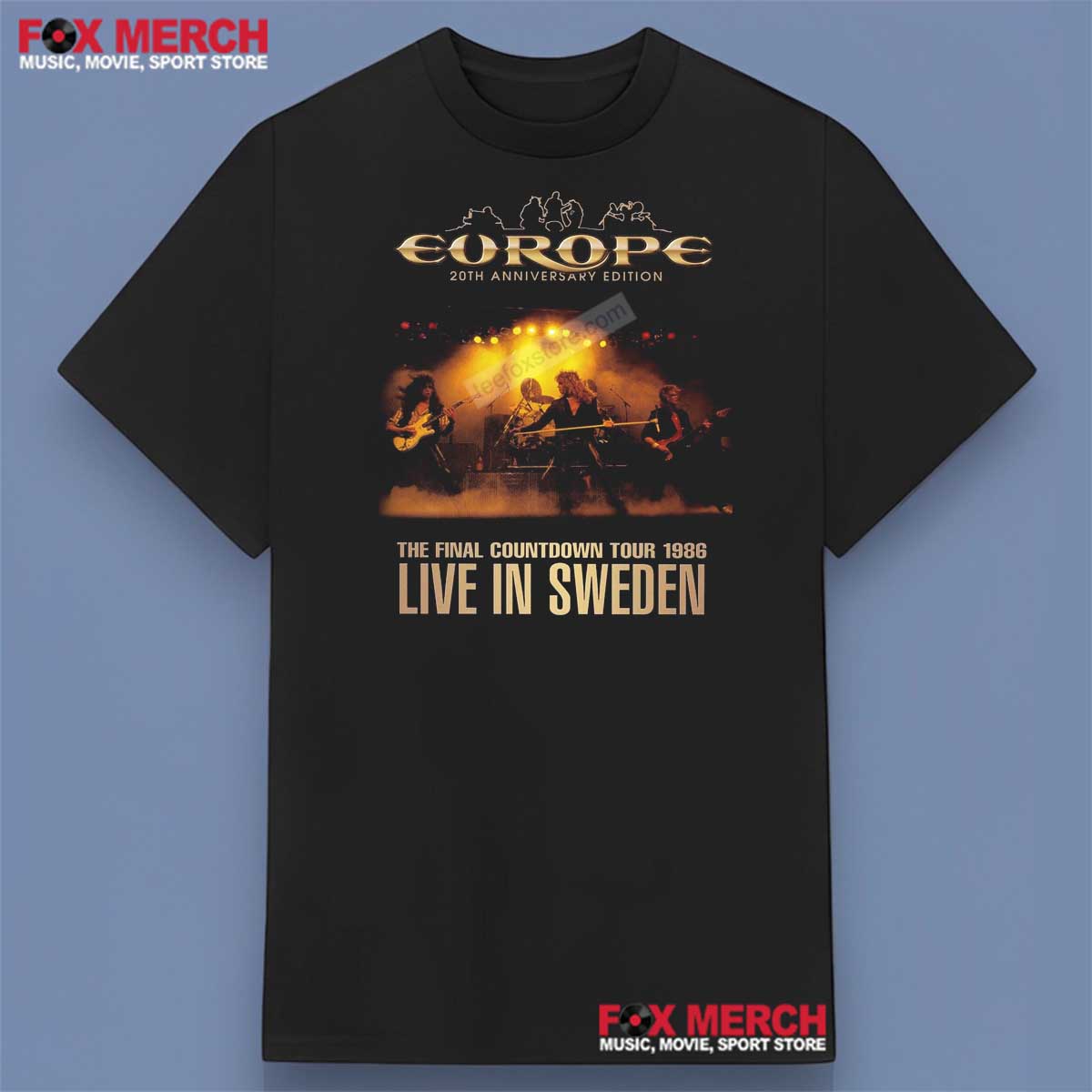 EUROPE Band Tour 1986 Shirt