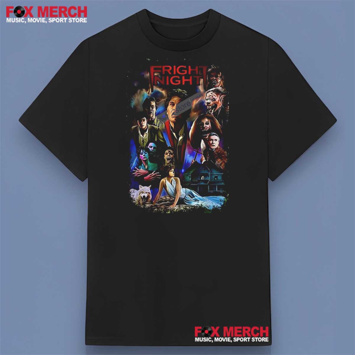 Fright Night 1985 Movie Poster Shirt