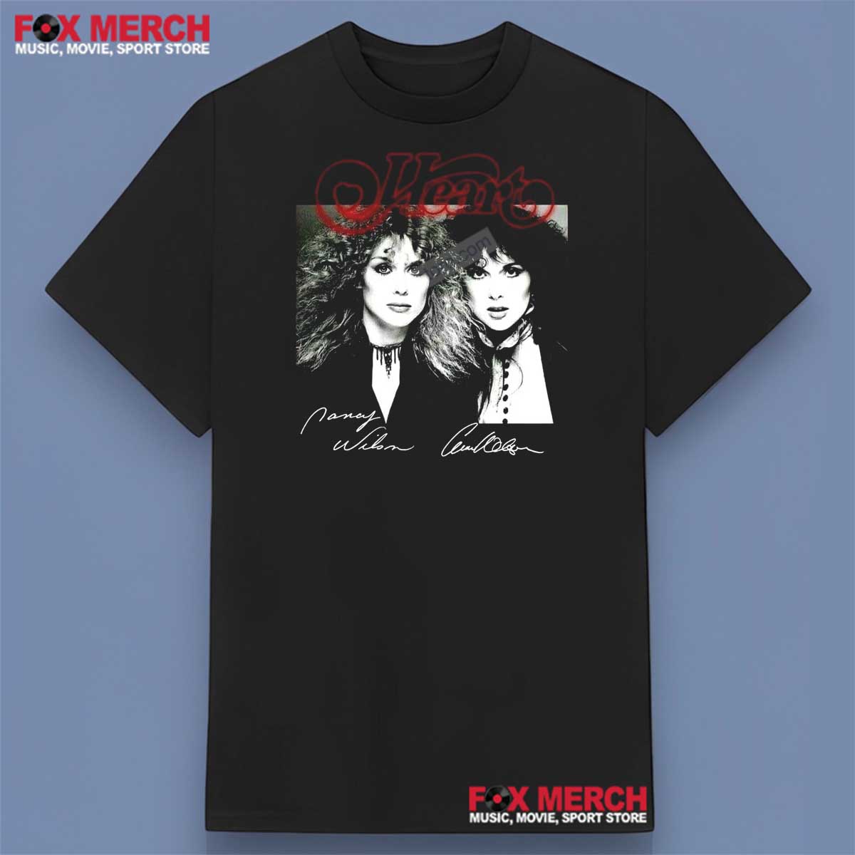 Heart Band Members Signatures Shirt