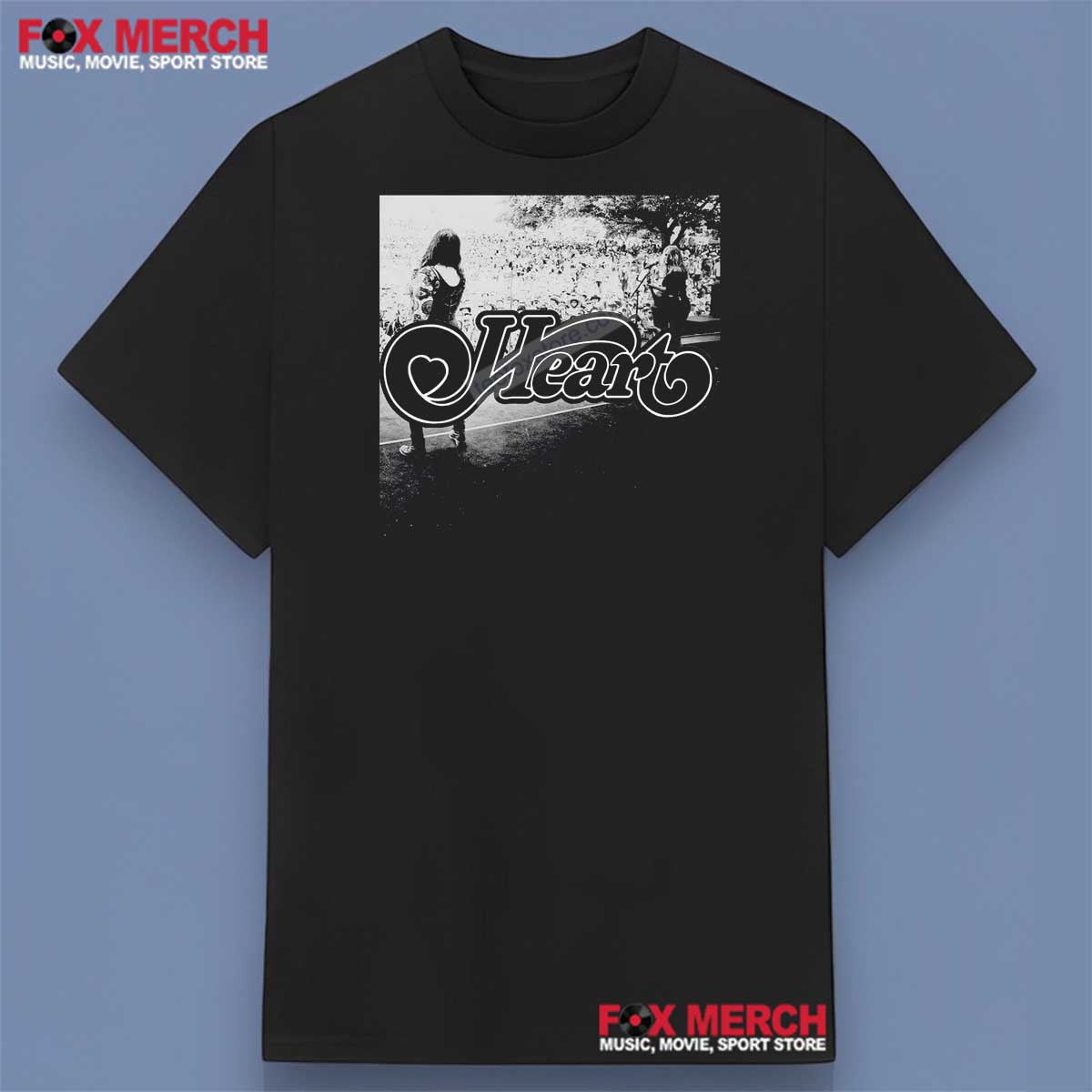 Heart Band Perform In Concert Photo Shirt