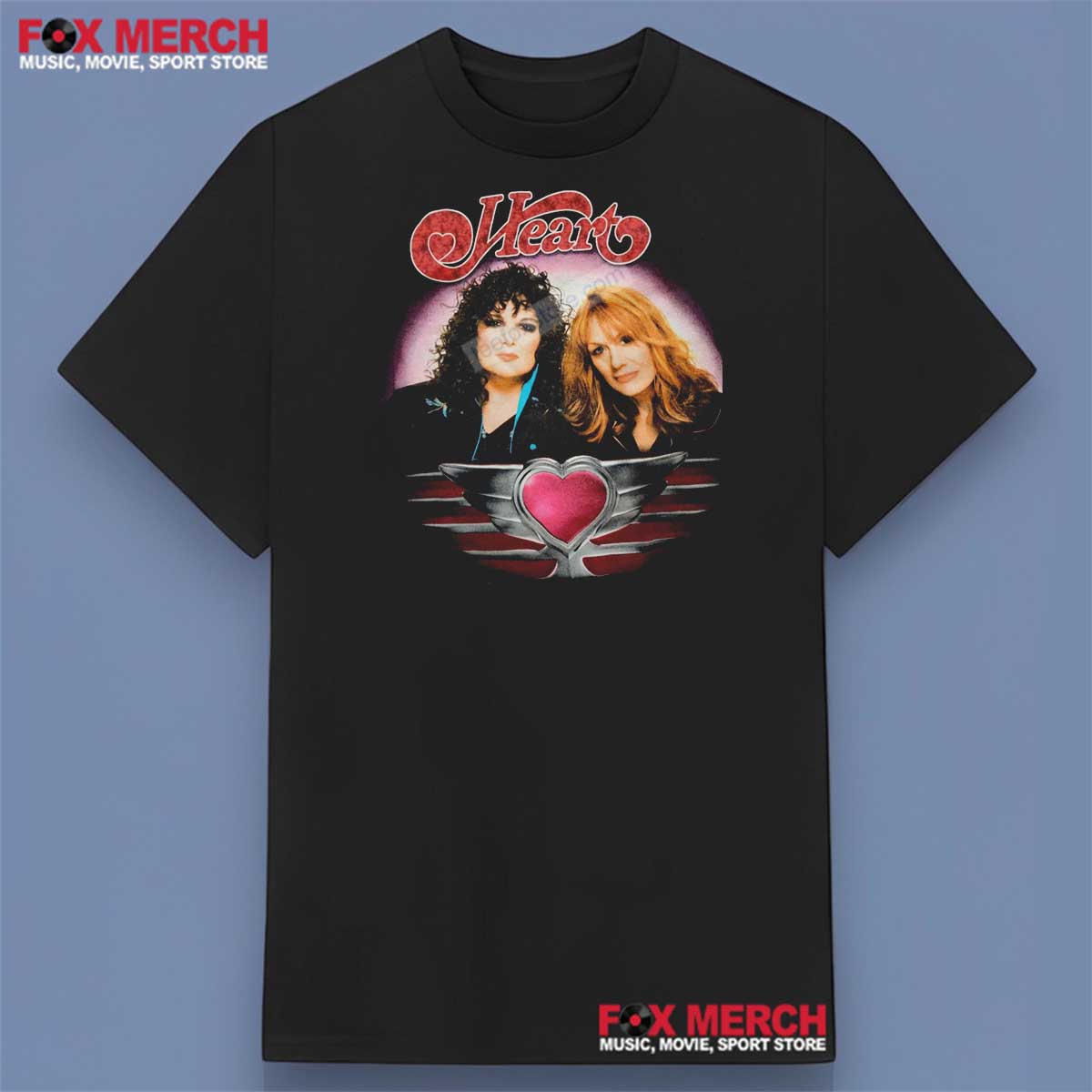 Heart Tour 2025 Black Shirt