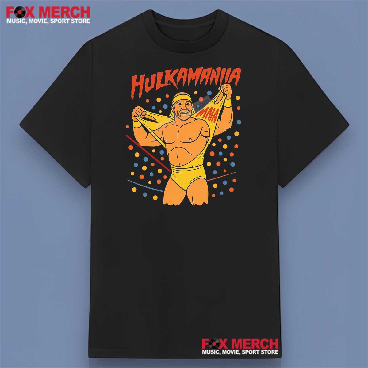 Hulk Hogan Hulkamania Wrestling Shirt