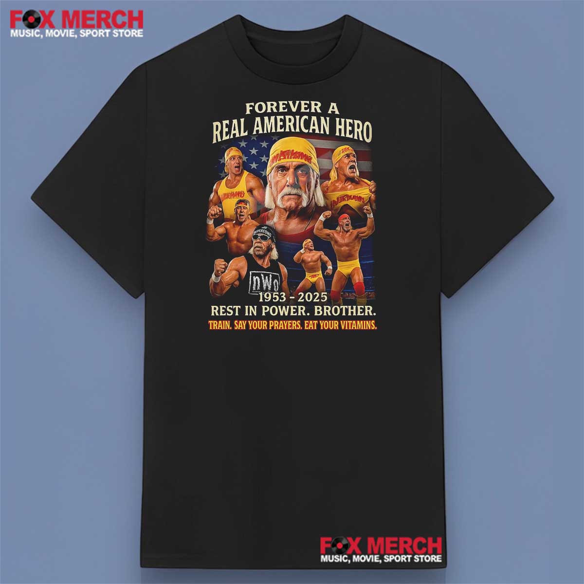 Hulk Hogan Rest In Peace 2025 Shirt