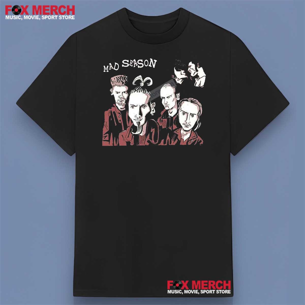 Mad Season Band Black Unisex Shirt