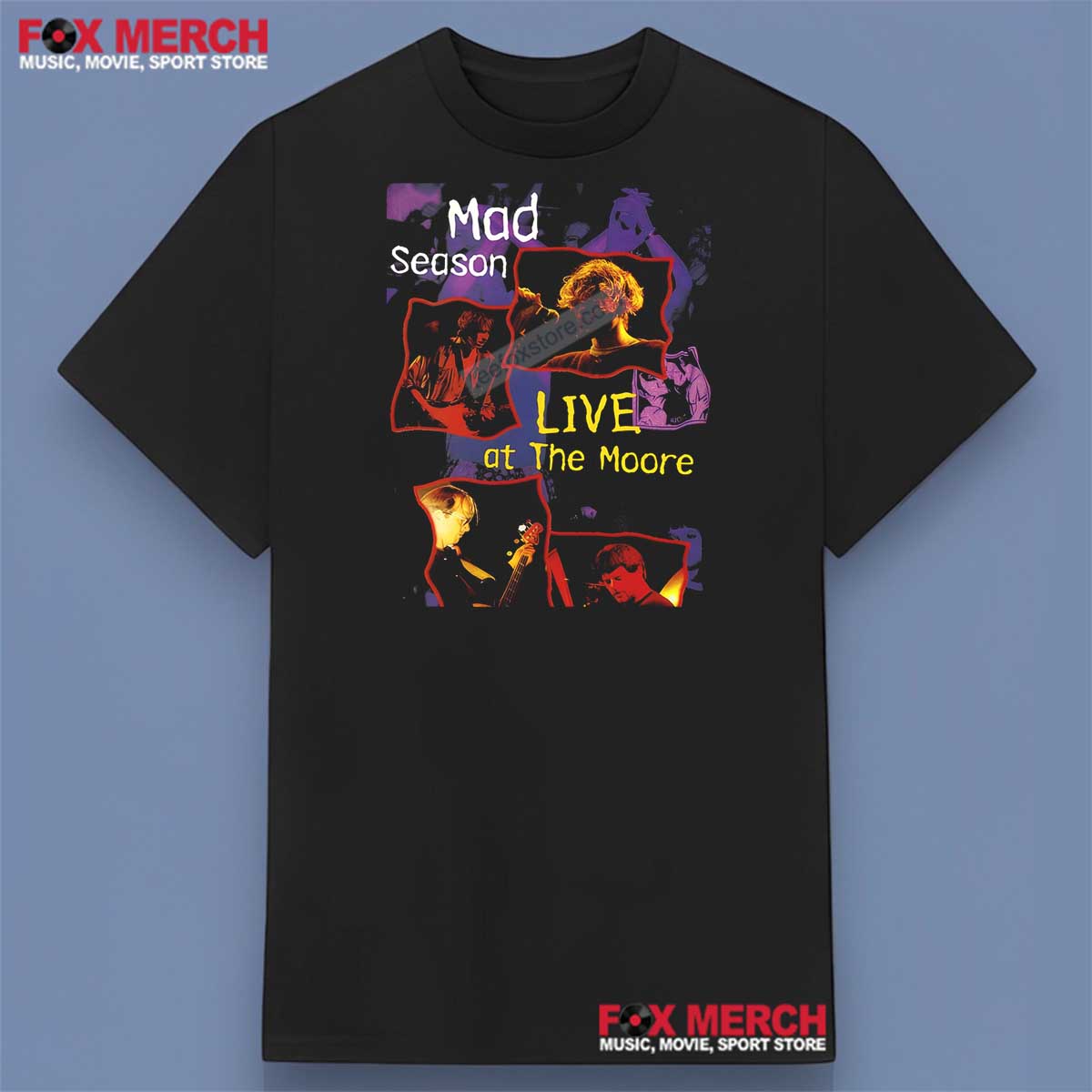 Mad Season Live At The Moore Film Shirt