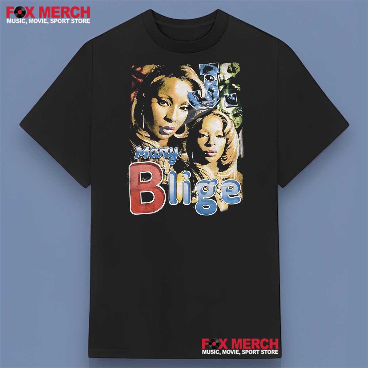 Mary J Blige Music Singer Graphic Shirt