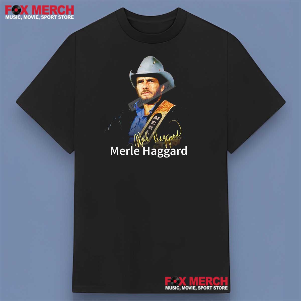 Merle Haggard Signature Shirt