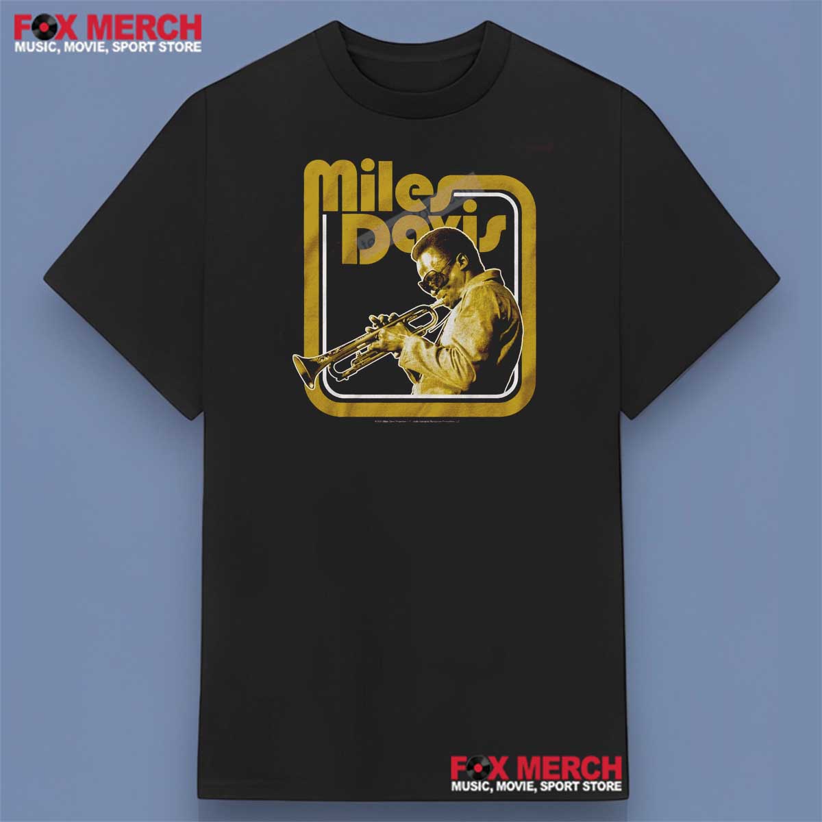 Miles Davis Trumpet Graphic Shirt