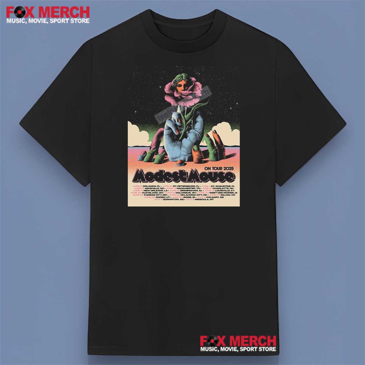 Modest Mouse On Tour June 2025 Shirt