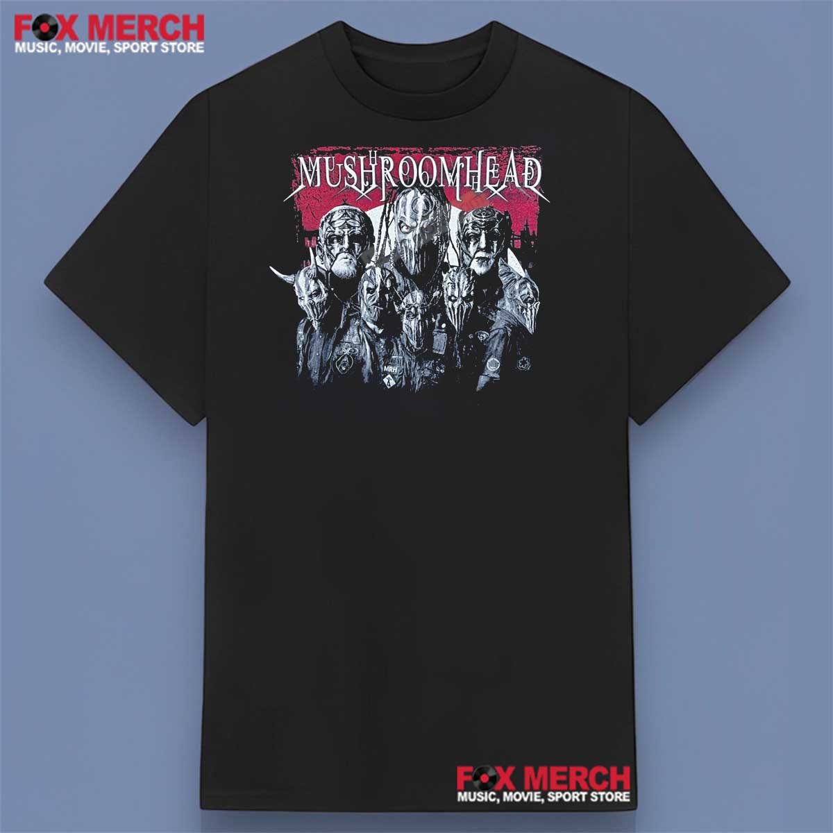 Mushroomhead Band Black Graphic Shirt
