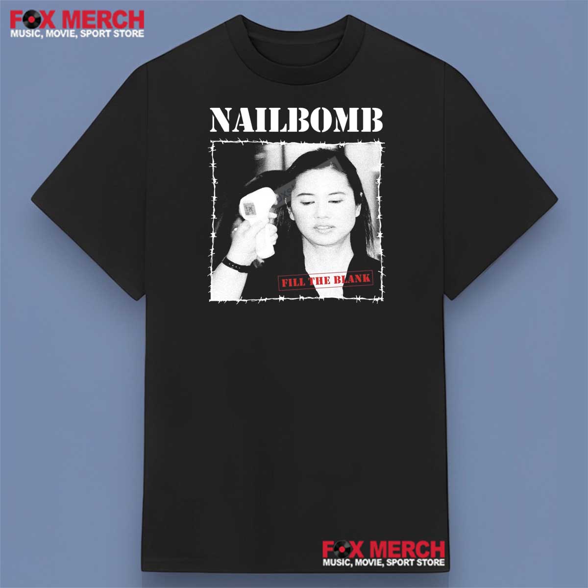 Nailbomb Point Blank Album Shirt