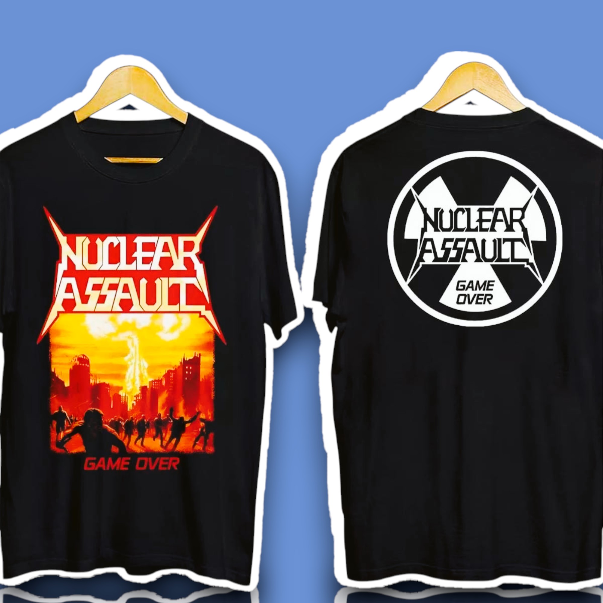 Nuclear Assault Game Over Album Shirt